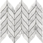 Mineralis Spike Polished Stone & Glass Mosaic Tile-American Tile Depot