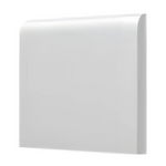 5x5 Azure Coast White Ceramic Bullnose Tile - American Tile Depot