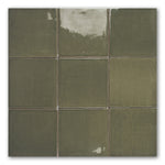 5x5 Miami Olive Glossy Ceramic Wall Tile - American Tile Depot