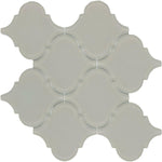 Sultan Beige Frosted Arabesque Glass Mosaic Tile Sultan Beige Frosted Arabesque Glass Mosaic Tile - American Tile Depot
