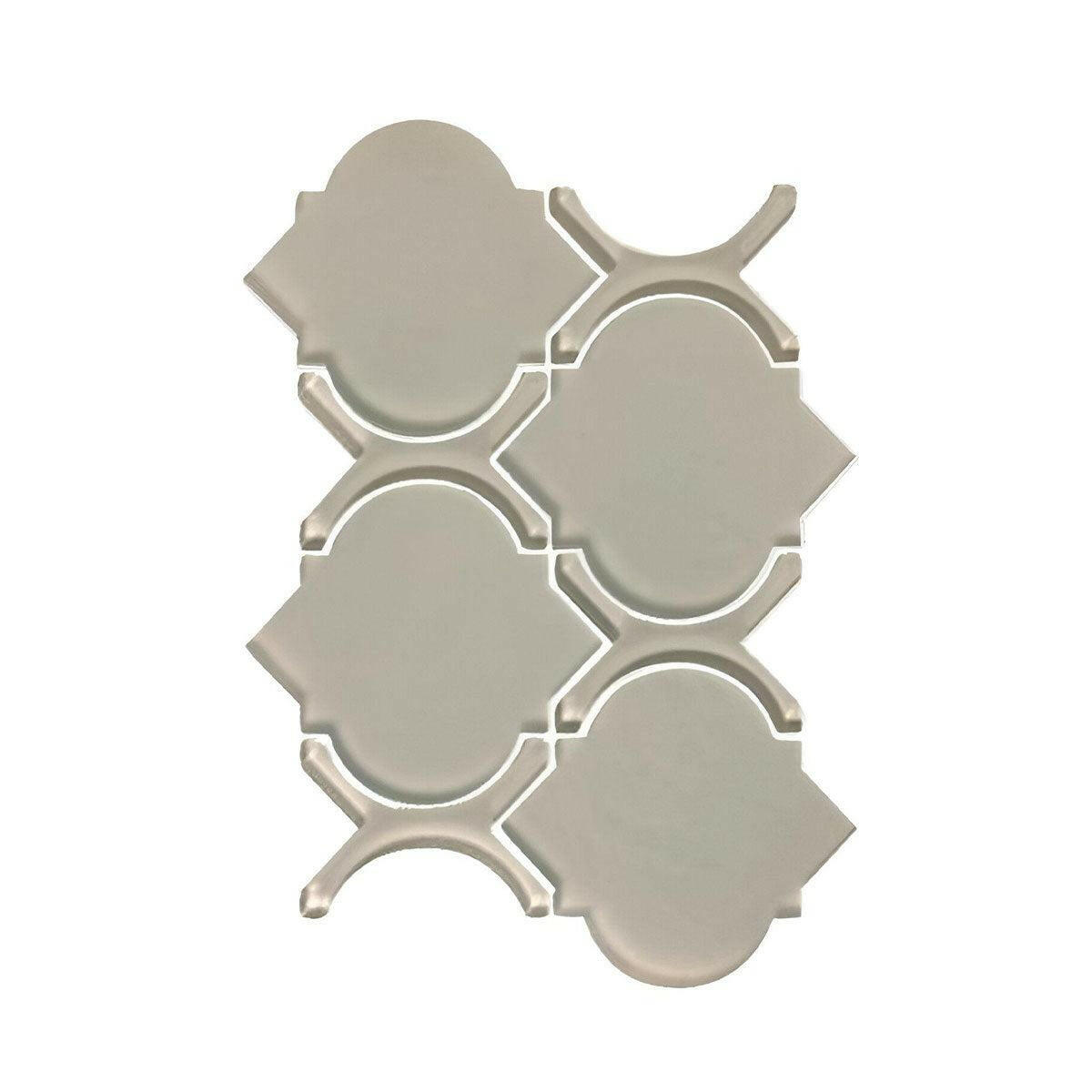 Sultan Doily Arabesque Glass Mosaic Tile - American Tile Depot