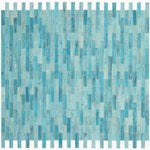 Summer Blue Linear Glass Mosaic Wall Tile Summer Blue Linear Glass Mosaic Wall Tile - American Tile Depot