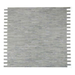 Summer Soft Grey Linear Glass Mosaic Tile Summer Soft Grey Linear Glass Mosaic Tile - American Tile Depot
