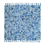 Summer Watercolor Blue Linear Glass Mosaic Tile Summer Watercolor Blue Linear Glass Mosaic Tile - American Tile Depot