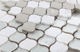 Oasis Carrara Arabesque Mosaic Wall Tile