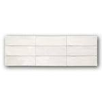 3x9 Alicante Blanco Glossy Ceramic Wall Tile - American Tile Depot