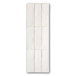 3x9 Alicante Blanco Matte Ceramic Wall Tile - American Tile Depot