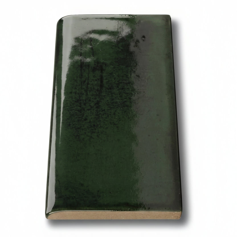 3x6 Loseto Forest Ceramic Bullnose Tile - American Tile Depot
