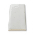 3x6 Loseto White Ceramic Bullnose Tile - American Tile Depot