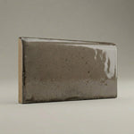 3x6 Loseto Taupe Ceramic Bullnose Tile 3x6 Loseto Taupe Ceramic Bullnose Tile - American Tile Depot