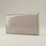 3x6 Loseto Taupe Ceramic Bullnose Tile - American Tile Depot