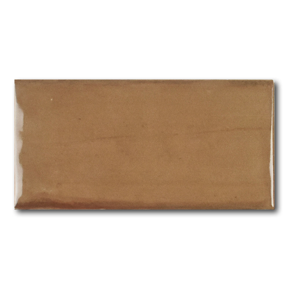 3x6 Loseto Terra Glossy Ceramic Wall Tile - American Tile Depot