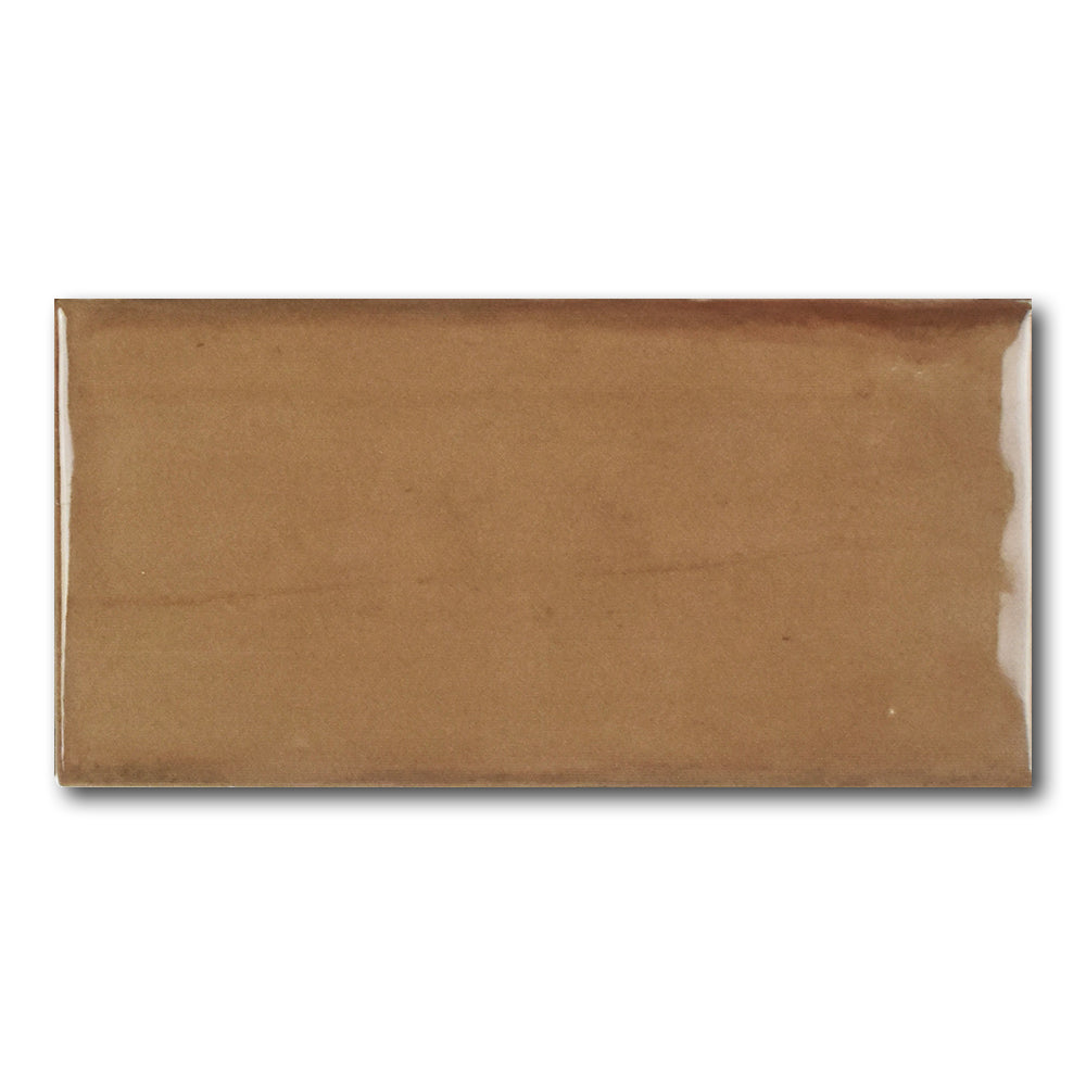 3x6 Loseto Terra Glossy Ceramic Wall Tile - American Tile Depot