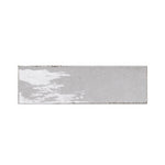 3x12 Faience Tender Gray Glossy Ceramic Bullnose Tile - American Tile Depot
