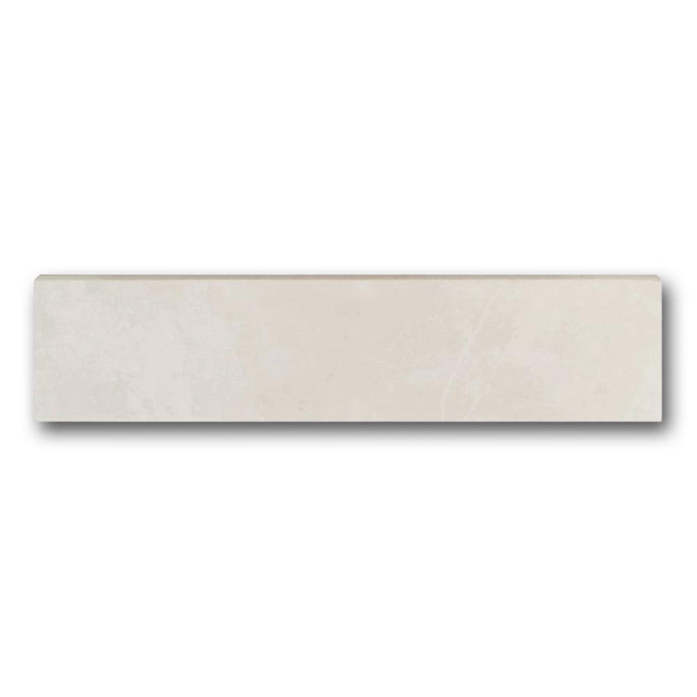 Terra White Luc Bullnose 3x12 Molding Trim Terra White Luc Bullnose 3x12 Molding Trim - American Tile Depot