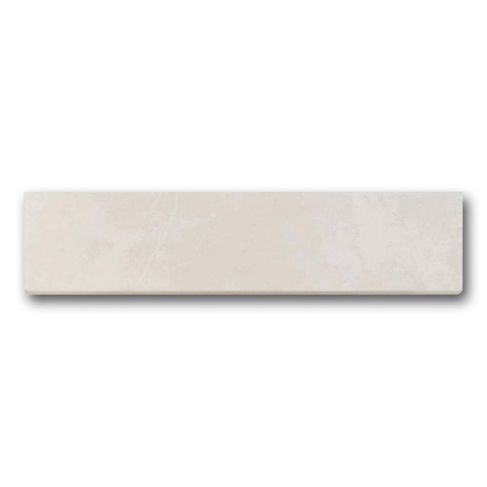 Terra White Nat Bullnose 3x12 Molding Trim Terra White Nat Bullnose 3x12 Molding Trim - American Tile Depot