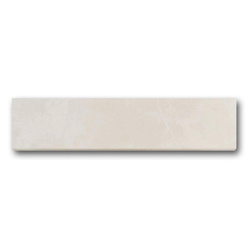 Terra White Nat Bullnose 3x12 Molding Trim Terra White Nat Bullnose 3x12 Molding Trim - American Tile Depot
