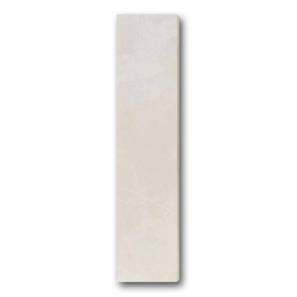 Terra White Nat Bullnose 3x12 Molding Trim Terra White Nat Bullnose 3x12 Molding Trim - American Tile Depot