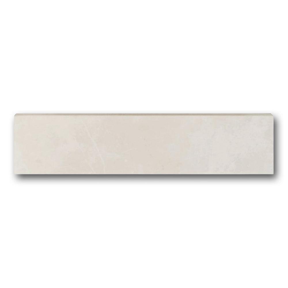 Terra White Nat Bullnose 3x12 Molding Trim Terra White Nat Bullnose 3x12 Molding Trim - American Tile Depot
