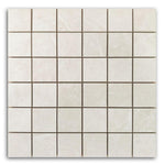 Terra White Nat Square Porcelain Mosaic Tile Terra White Nat Square Porcelain Mosaic Tile - American Tile Depot
