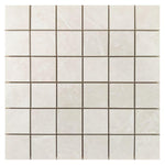 Terra White Nat Square Porcelain Mosaic Tile Terra White Nat Square Porcelain Mosaic Tile - American Tile Depot