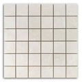 White Nat Square Mosaic