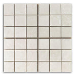 Terra White Nat Square Porcelain Mosaic Tile Terra White Nat Square Porcelain Mosaic Tile - American Tile Depot