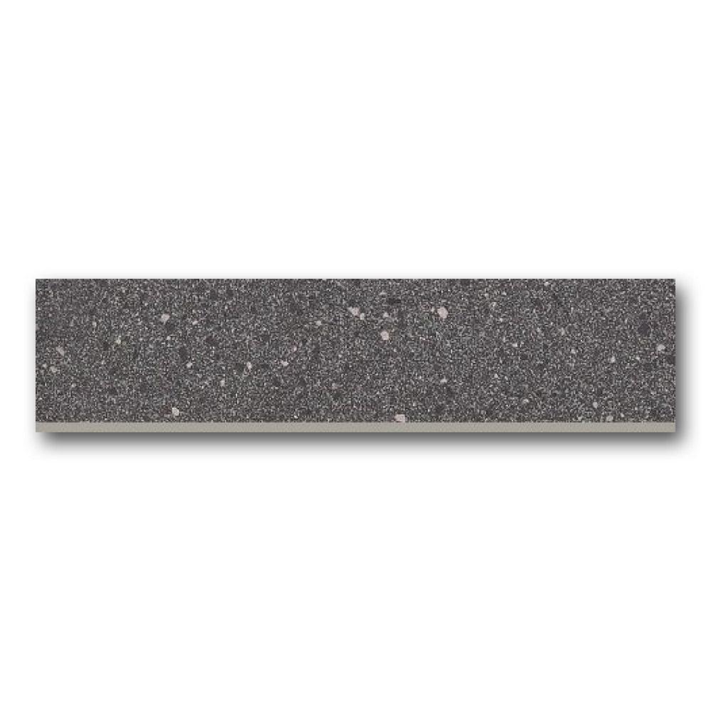 Terrara 2009 Flat Black Bullnose 3x12 Molding Trim Terrara 2009 Flat Black Bullnose 3x12 Molding Trim - American Tile Depot