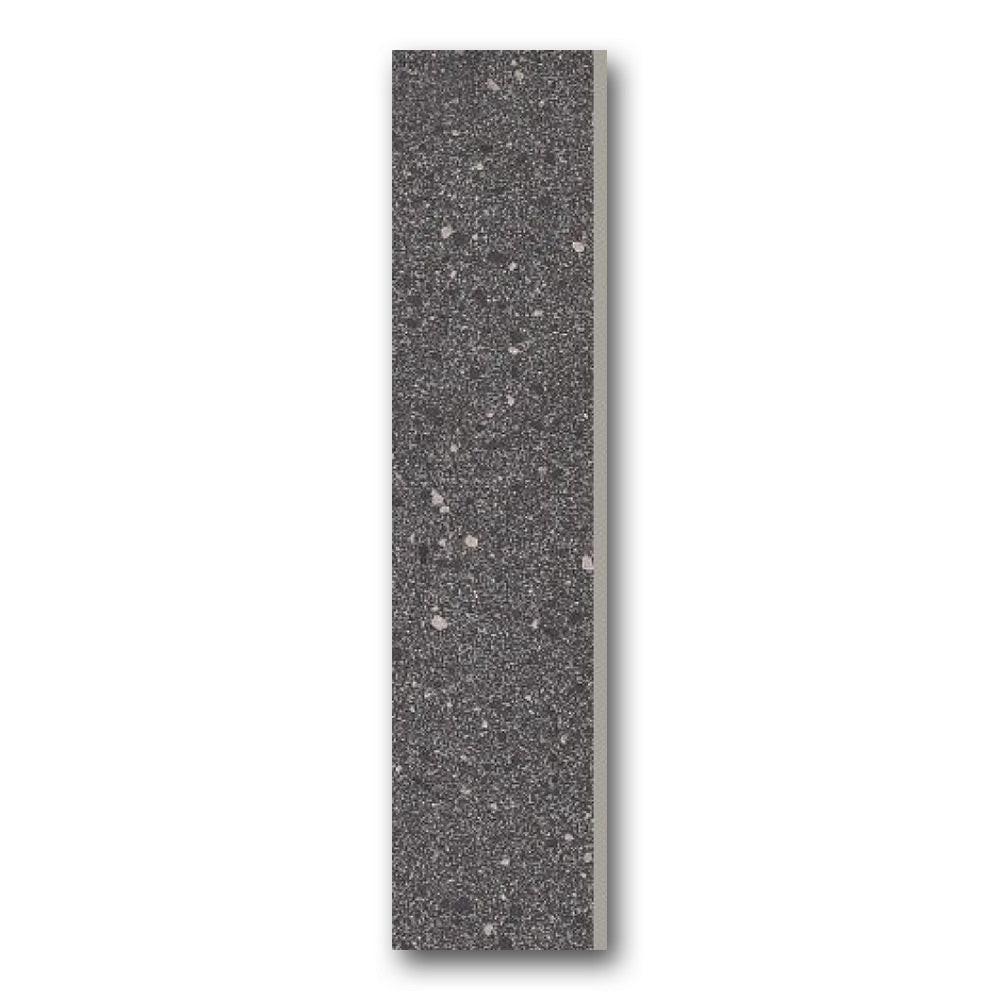 Terrara 2009 Flat Black Bullnose 3x12 Molding Trim Terrara 2009 Flat Black Bullnose 3x12 Molding Trim - American Tile Depot