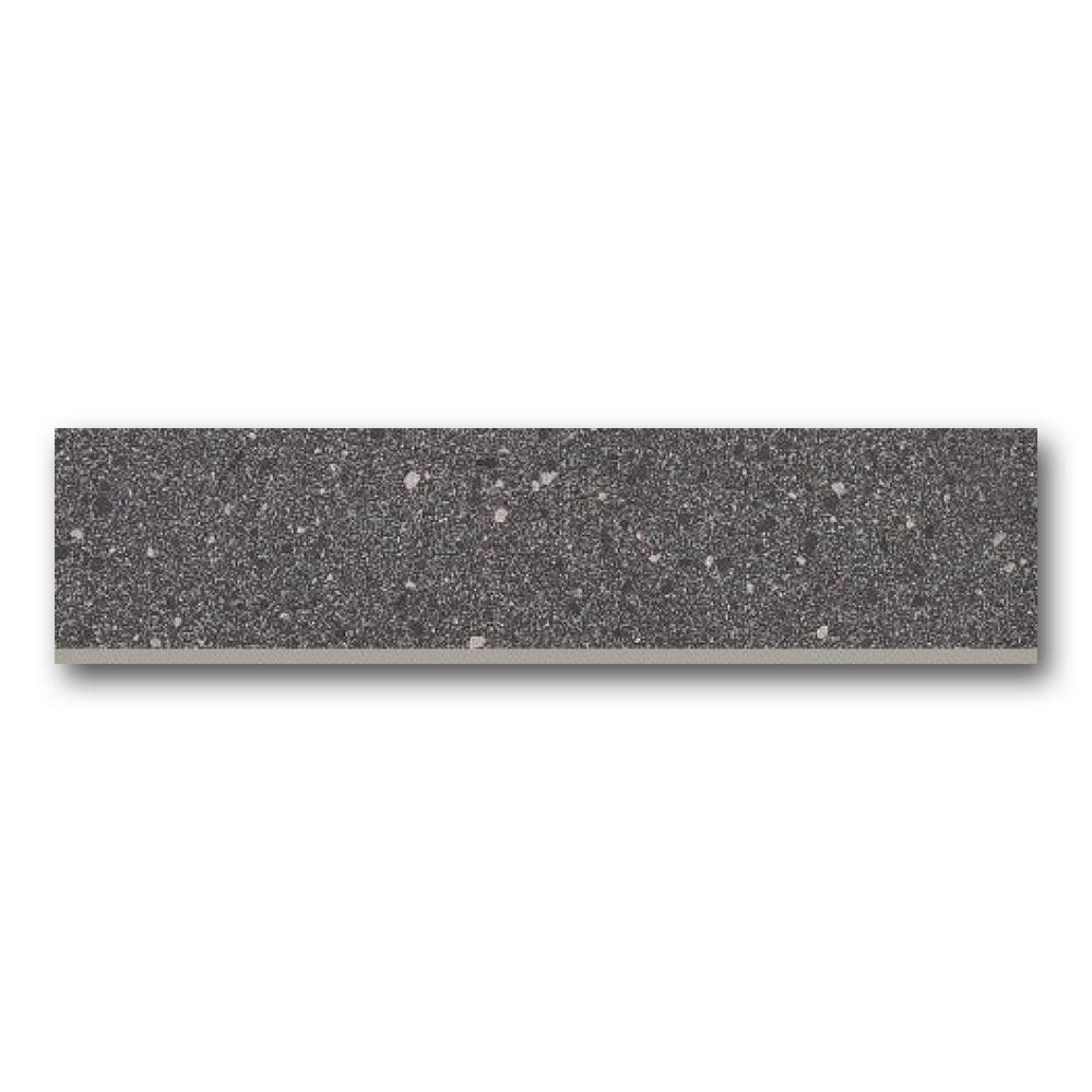 Terrara 2009 Flat Black Bullnose 3x12 Molding Trim Terrara 2009 Flat Black Bullnose 3x12 Molding Trim - American Tile Depot