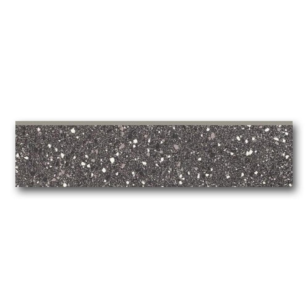 Terrara 2013 Flat Dark Ash Bullnose 3x12 Molding Trim Terrara 2013 Flat Dark Ash Bullnose 3x12 Molding Trim - American Tile Depot