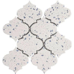 Terrazzo Blue Marble Polished 4" Morocco Mosaic Tile Terrazzo Blue Marble Polished 4" Morocco Mosaic Tile - American Tile Depot
