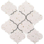 Terrazzo Gold Marble Polished 4" Morocco Mosaic Tile Terrazzo Gold Marble Polished 4" Morocco Mosaic Tile - American Tile Depot