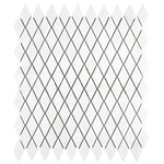 Thassos White Marble Honed 1" Diamond Mosaic Tile Thassos White Marble Honed 1" Diamond Mosaic Tile - American Tile Depot