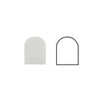 Thassos White Marble Honed 1/2x12 Pencil Liner Thassos White Marble Honed 1/2x12 Pencil Liner - American Tile Depot
