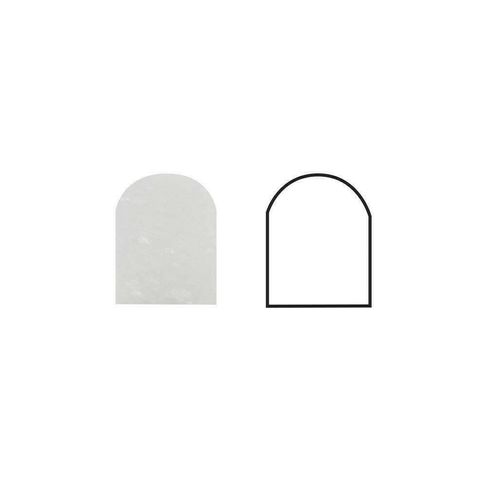 Thassos White Marble Honed 1/2x12 Pencil Liner Thassos White Marble Honed 1/2x12 Pencil Liner - American Tile Depot