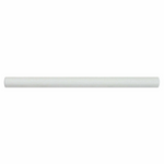 Thassos White Marble Honed 3/4x12 Bullnose Liner - American Tile Depot
