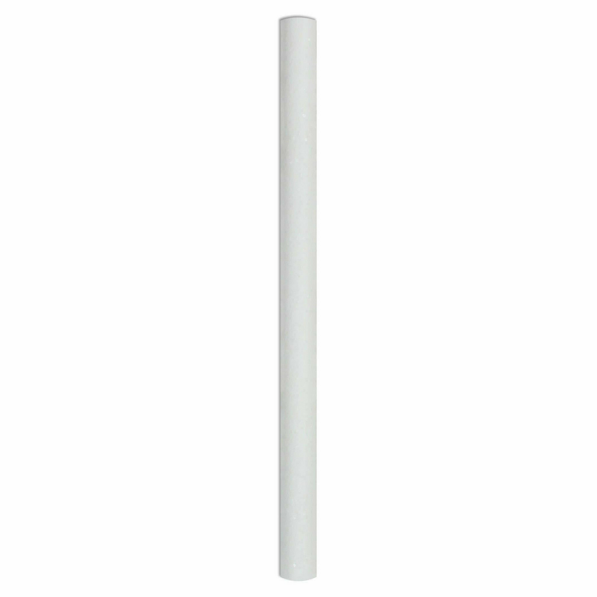 Thassos White Marble Honed 3/4x12 Bullnose Liner - American Tile Depot