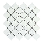 Thassos White Marble Honed Lantern Mosaic Tile - American Tile Depot
