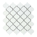 Thassos White Marble Honed Lantern Mosaic Tile - American Tile Depot