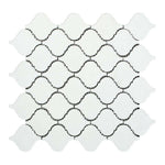 Thassos White Marble Honed Lantern Mosaic Tile - American Tile Depot
