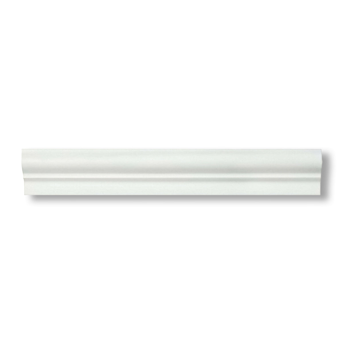 Thassos White Marble Polished OG-1 Chair Rail Molding Trim - American Tile Depot