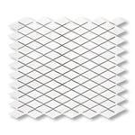 Thassos White Marble Polished 1" Diamond Mosaic Tile - American Tile Depot