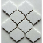 Thassos White Marble Polished 4" Lantern Mosaic Tile Thassos White Marble Polished 4" Lantern Mosaic Tile - American Tile Depot