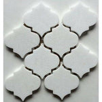 Thassos White Marble Polished 4" Lantern Mosaic Tile Thassos White Marble Polished 4" Lantern Mosaic Tile - American Tile Depot