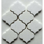 Thassos White Marble Polished 4" Lantern Mosaic Tile Thassos White Marble Polished 4" Lantern Mosaic Tile - American Tile Depot