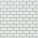 Thassos White Marble Polished Baby Brick Mosaic Tile Thassos White Marble Polished Baby Brick Mosaic Tile - American Tile Depot