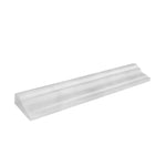Thassos White Marble Polished F-5 Chair Rail / Crown Molding Trim Thassos White Marble Polished F-5 Chair Rail / Crown Molding Trim - American Tile Depot