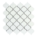 Thassos White Marble Polished Lantern Mosaic Tile - American Tile Depot