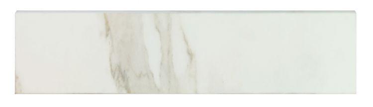 Timeless Calacatta Gold Matte Bullnose 3x12 Molding Trim Timeless Calacatta Gold Matte Bullnose 3x12 Molding Trim - American Tile Depot